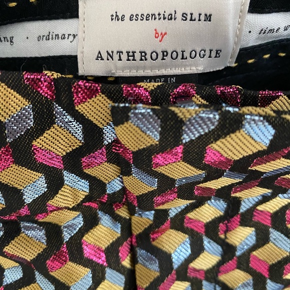 Anthropologie Essential Slim Pants, New, Size 10 Petite - Picture 6 of 11